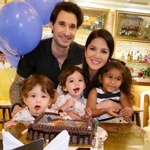 Sunny Leone's twins turn 2!