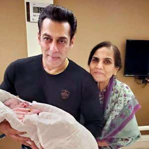 PIX: Salman Khan poses with his little niece