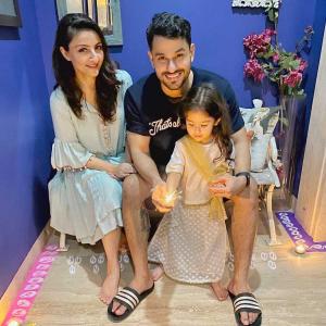 PIX: Diwali with the family, Bollywood style!