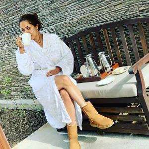 Guess who Malaika is holidaying with?