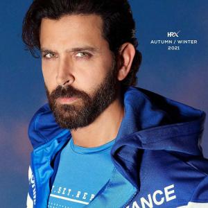 Hrithik gets a new look. Like it?