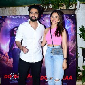 Rakul-Jackky's Movie Date!