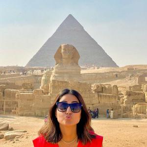 Hina Khan's AMAZING Egypt Holiday
