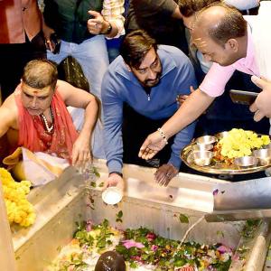 What Is Ajay Devgn Praying For?