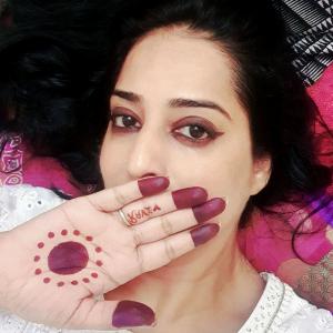 Mahie Gill Gets Ready For Karva Chauth