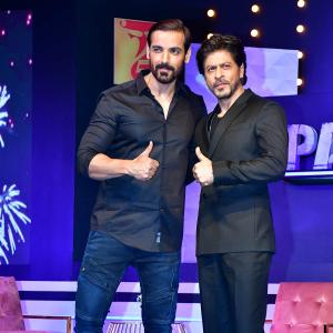 'I was scared to hit Shah Rukh'