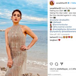 Sara Is 'Feeling Too Glam' At Cannes