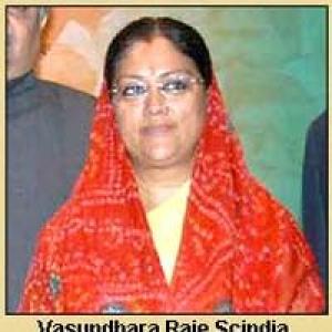 'Raje's positive message shows she will quit'