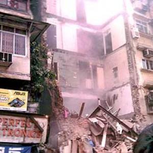 2 shop owners booked for Mumbai building collapse