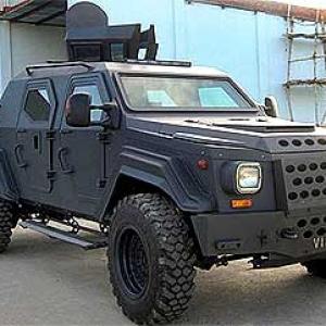 India's first anti-terror armoured vehicle unveiled