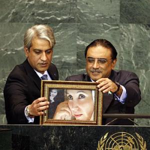 I am following Benazir's path, Zardari tells UNGA