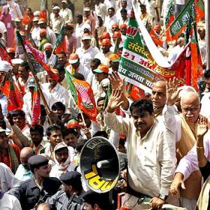 BJP's mammoth rally leaves Delhi sweating, fuming