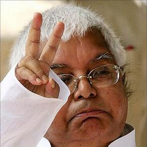 'Not scared of the BJP': Lalu puts up brave front amid I-T raids