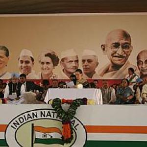 Day 1 at Congress plenary: Blame the BJP