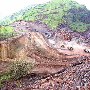 Illegal mining destroys forest cover in Karnataka