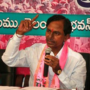 TRS sweeps Telangana by-polls, wins 11 of 12 seats