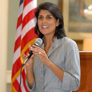 A conservative movement will sweep America, says Nikki Haley