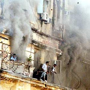 Pix: Kolkata building fire under control; 5 killed 