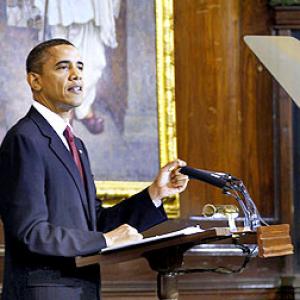 The critical points that Obama made in Parliament