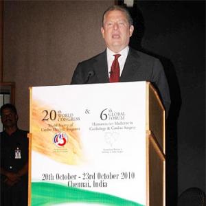 What was Al Gore doing in Chennai?