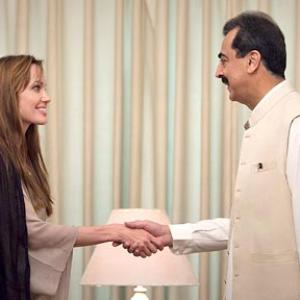 Angelina Jolie meets Pakistan PM