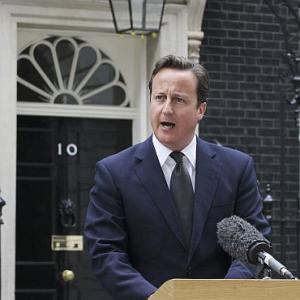 Former British PM David Cameron resigns from UK Parliament