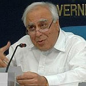 Now, bribe for Kapil Sibal in cheque!