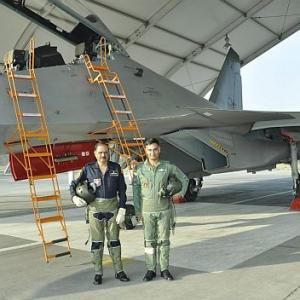 IAF chief flies SU-30 MKI to restore pilots' confidence