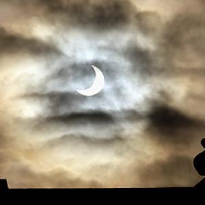 IMAGES: Breathtaking view of a solar eclipse