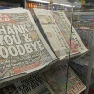 We lost our way: News of the World's last editorial
