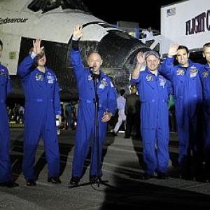 Space shuttle Endeavour completes its last mission