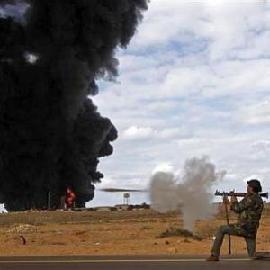 In PHOTOS: Inside Libya, the war zone