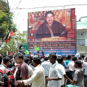 In PHOTOS: Chennai cheers for Jaya; DMK sulks 