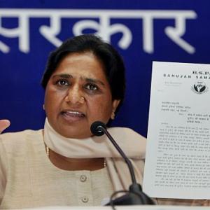 Now Mayawati wants to split UP into 4 new states