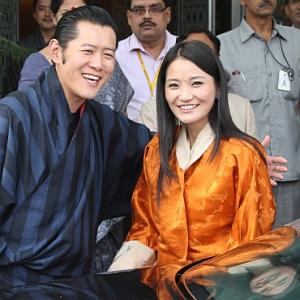 Pix: What's Bhutan's newly-wed royal couple up to in India
