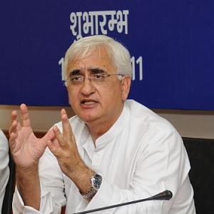 Khurshid in hot water over comments against Rahul