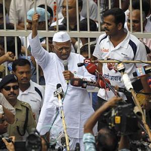 Hazare's movement among top 10 news stories of 2011: Time