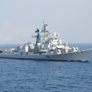 Indian naval ships sail for operational deployment to SCS