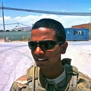 Indian in US army awarded for Afghan combat