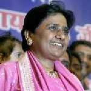 Maya stuns Rajya Sabha; questions chairman's absence