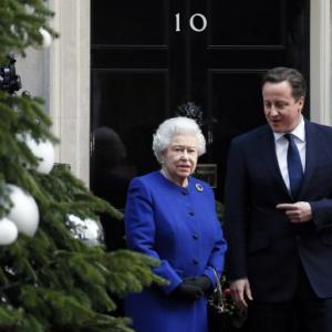 Landmark day: Queen Elizabeth attends UK cabinet meet
