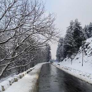 Postcards from a snowy Kashmir