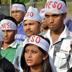 NESO demands protection to NE students against harassment