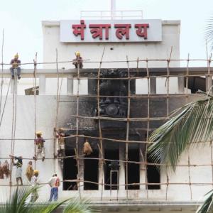 Gutted Mantralaya tries to regain lost glory 