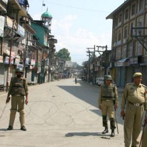 IN PIX: Strike paralyses life in Kashmir