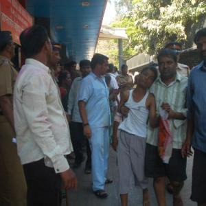 PIX: 170 hospitalised in Mumbai after colour poisoning