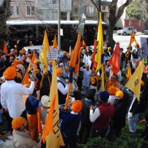US Sikhs come out in protest against Rajoana verdict