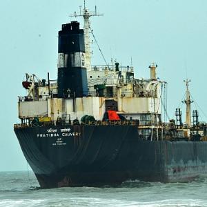 Nilam: Search ops on for missing ship crew in Chennai