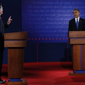 Obama, Romney spar over economy in first prez debate