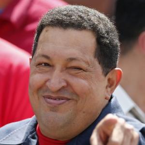 PIX: Venezuelan President Hugo Chavez wins re-election